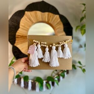 COPY - Handcrafted Tassel Garland - Pink and Red